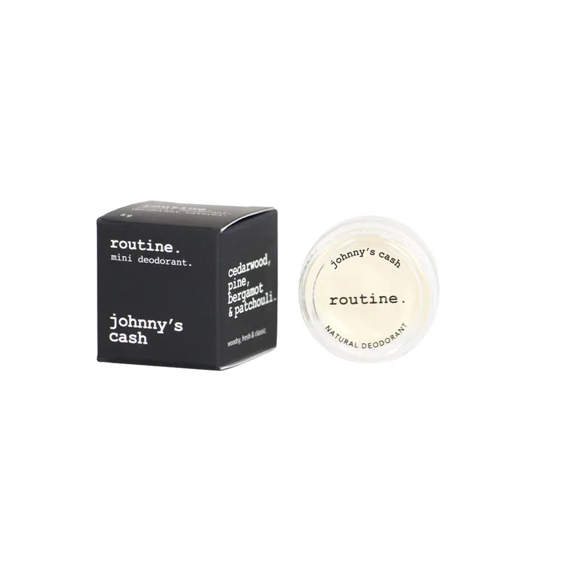 Deodorant Mini, Johnny's Cash (Vegan: No Beeswax)