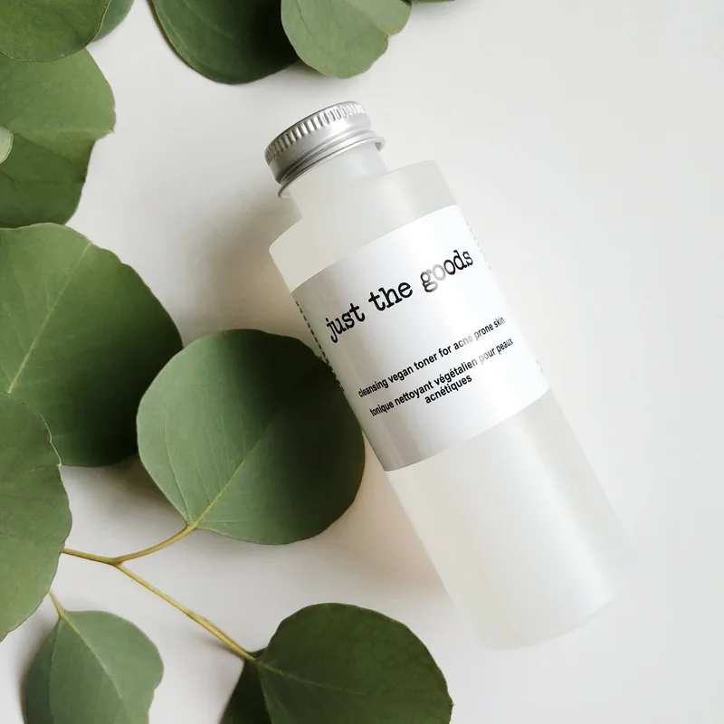 vegan facial toner for acne prone skin