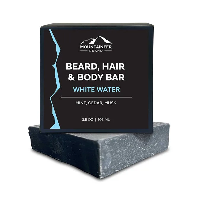 Natural Bar Soap, White Water