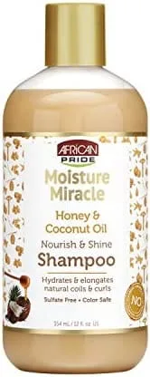Moisture Miracle Nourish & Shine Shampoo, Honey & Coconut Oil