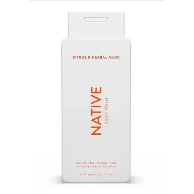 Natural Body Wash Citrus and Herbal Musk